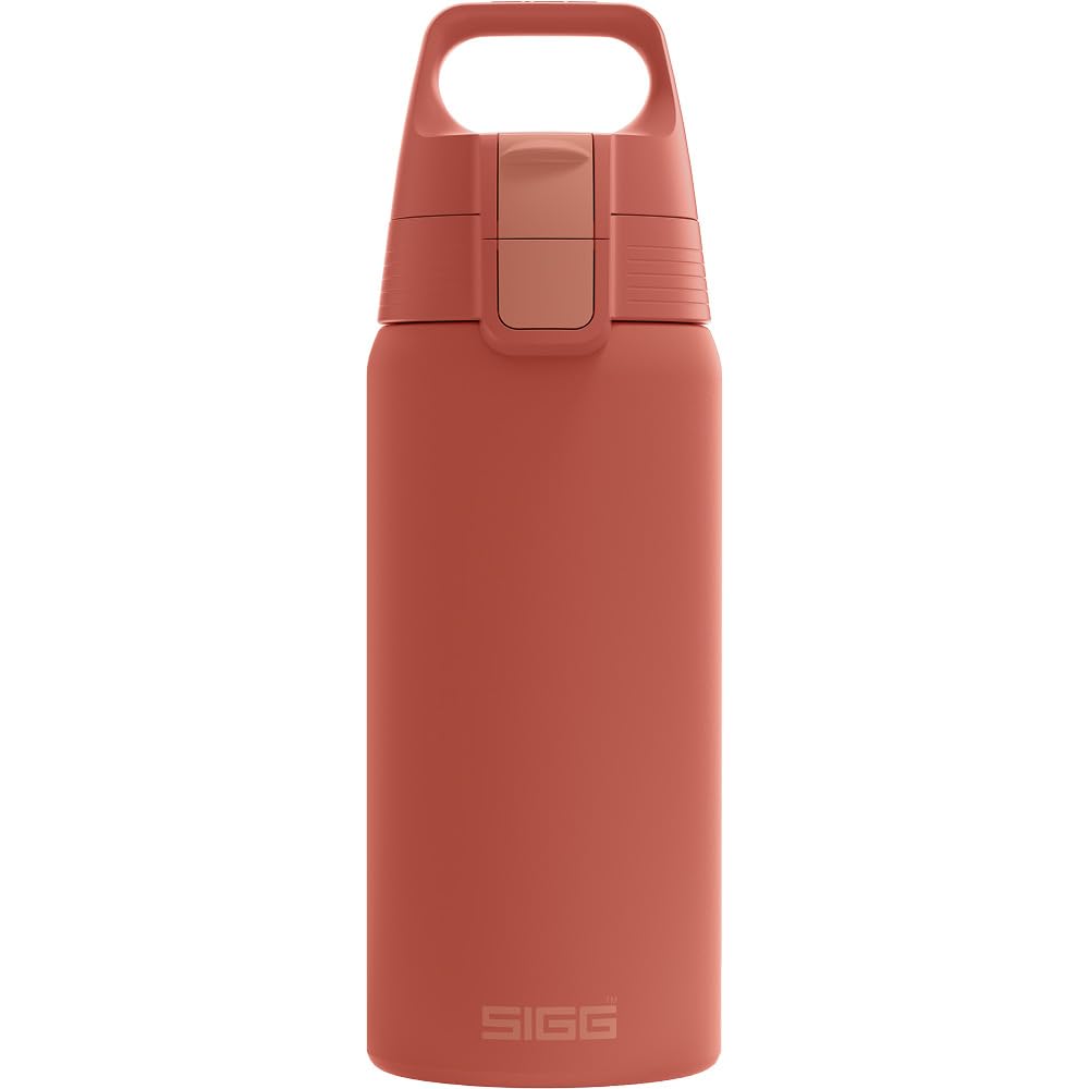 SIGG - Isolierte Trinkflasche - Thermosflasche Shield Therm One Eco Red - kohlensäurehaltige Getränk