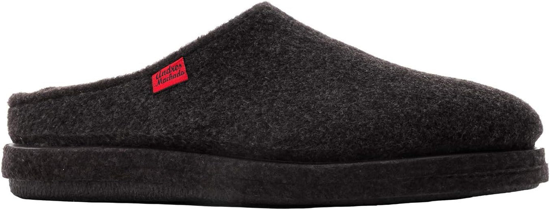 Andrés Machado Unisex Kinder Am001Hausschuh 29 EU Schwarz, 29 EU Schwarz