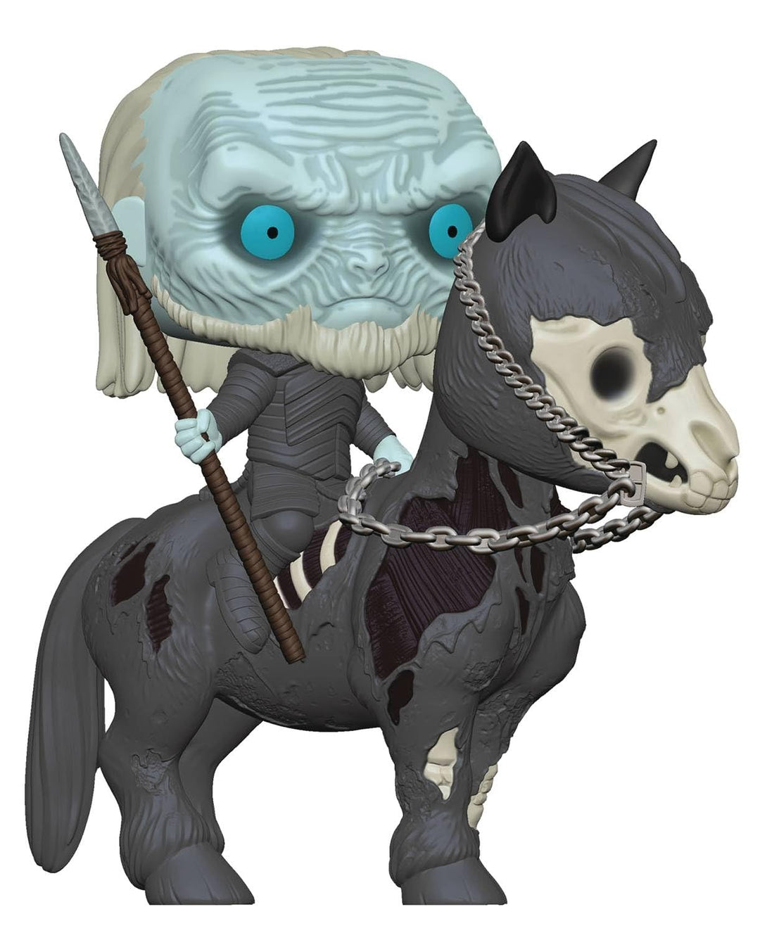 Funko Pop! Rides: Game of Thrones : White Walker On Horse - Vinyl-Sammelfigur - Geschenkidee - Offiz