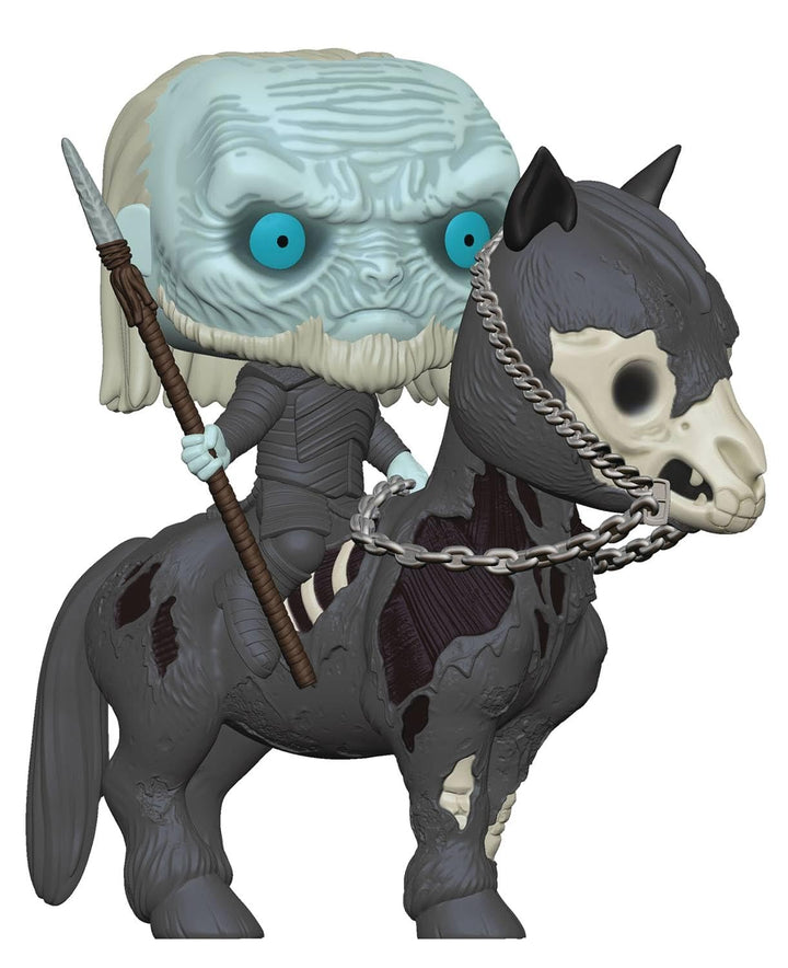 Funko Pop! Rides: Game of Thrones : White Walker On Horse - Vinyl-Sammelfigur - Geschenkidee - Offiz