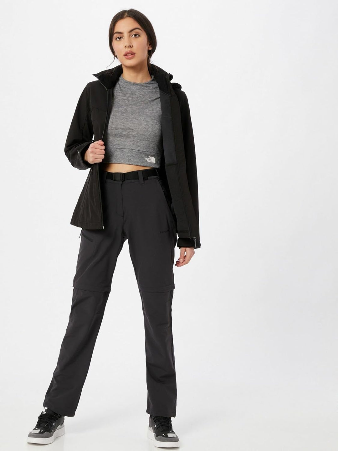 ICEPEAK Damen Brenham Shell Jacket (1er Pack) 40 Schwarz, 40 Schwarz