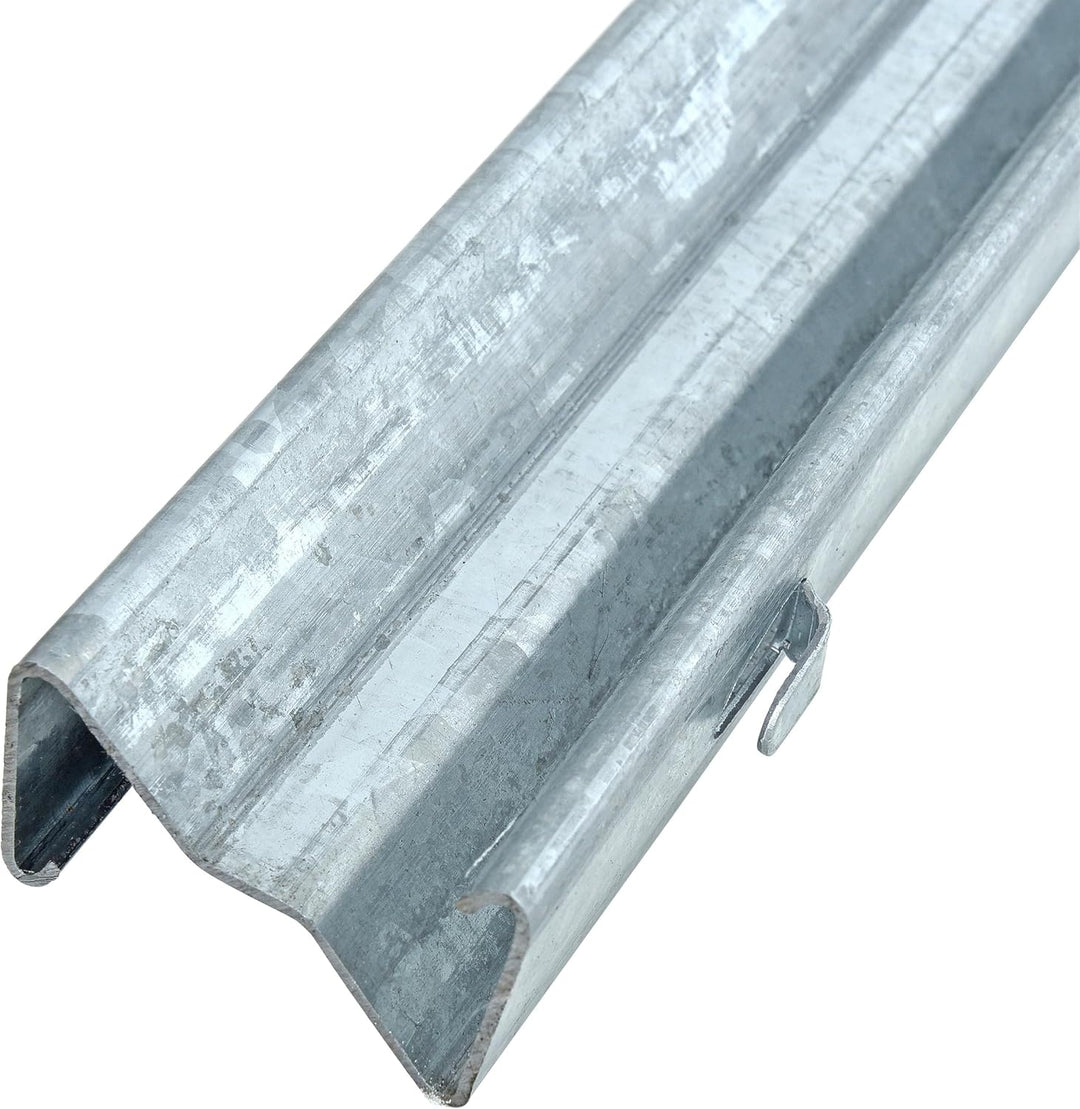 ESTEXO Z-Profil Weidezaun Pfosten Wildzaun Pfahl Forstzaun Maschendrahtzaun (10x 1,95 m)