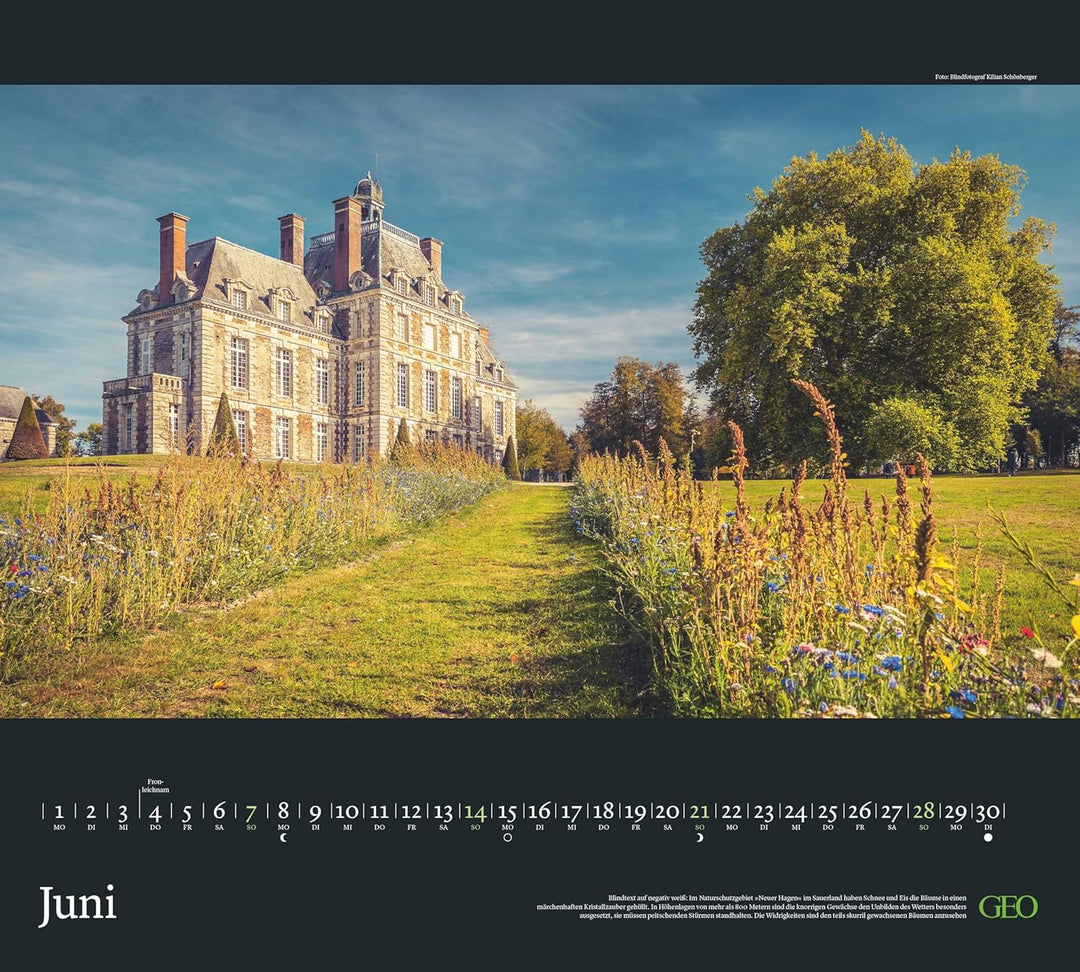GEO - Im Licht des Nordens 2026 – Wandkalender 50x45 cm, Poster-Kalender mit Polarlichtern & Nordlan