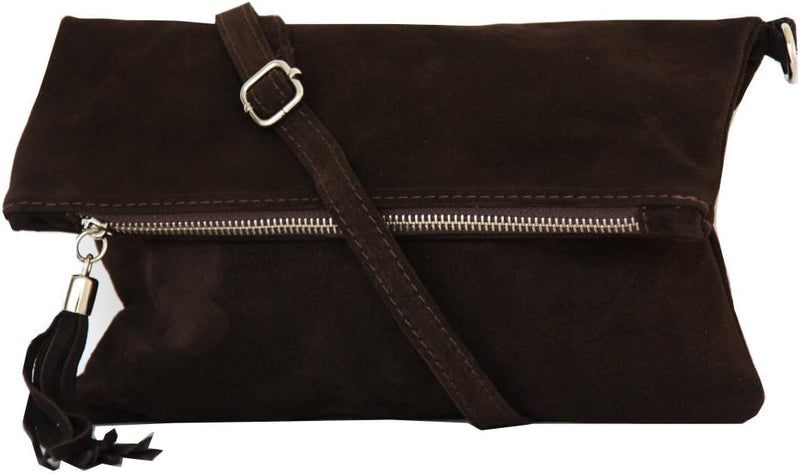 zarolo Damen Umhängetasche,Tasche klein, Schultertasche, Cross Body, Leder Clutch echtes Leder, Hand