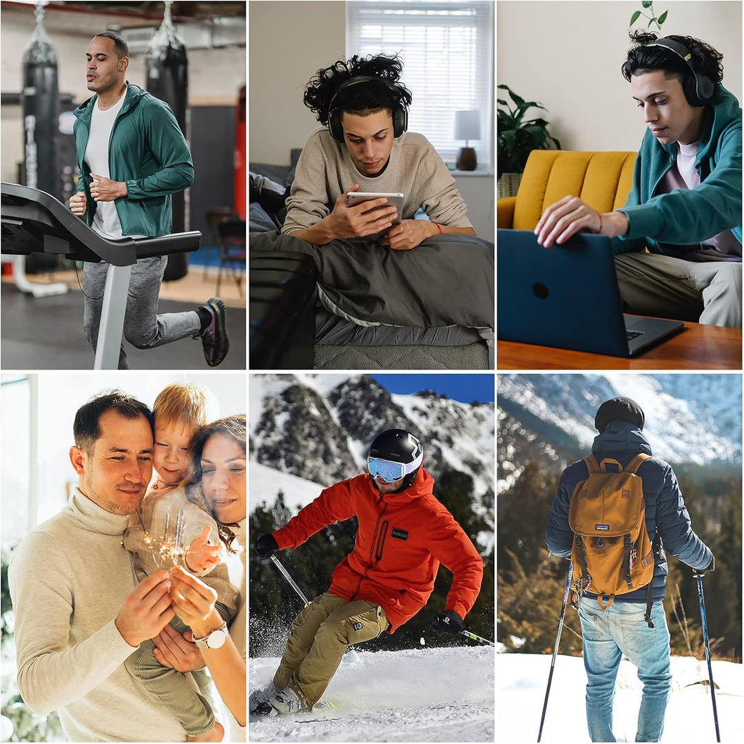 Herren-Thermounterwäsche-Set, lange Unterhose, Thermounterwäsche, Unterhemd und Unterteil, ultraweic