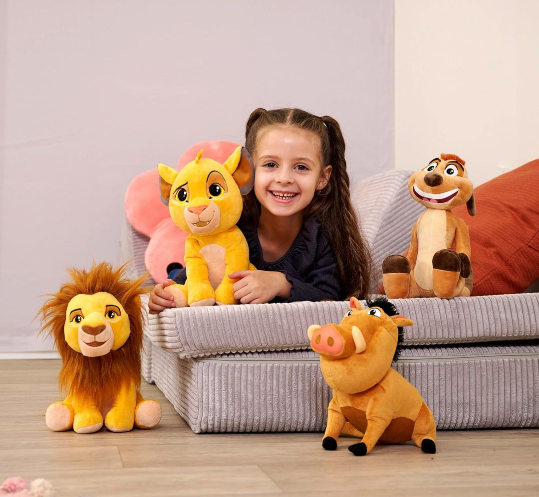 Disney Lion King, 30 Jahre König der Löwen, Mufasa, 25cm Plüschtier, ab den ersten Lebensmonaten gee
