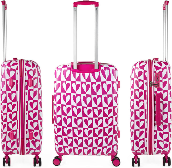 Agatha Ruiz de la Prada - Koffer Mittelgross - Polycarbonat hochwertiger und Stabiler reisekoffer mi
