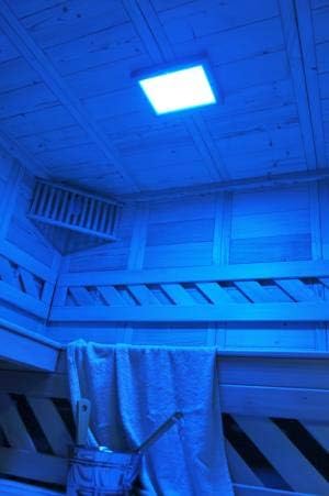 RF berühren Fernbedienung Sauna LED Farblicht, sauna led beleuchtung hitzebeständig,Sauna LED-Chromt