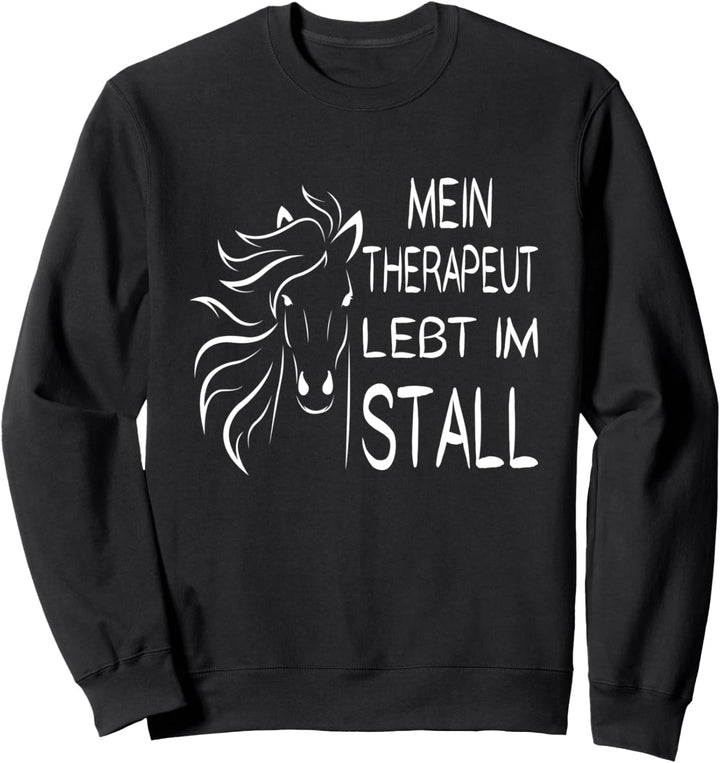 Reiten Reiterin Pferde Reitsport Dressur Damen Mädchen Sweatshirt