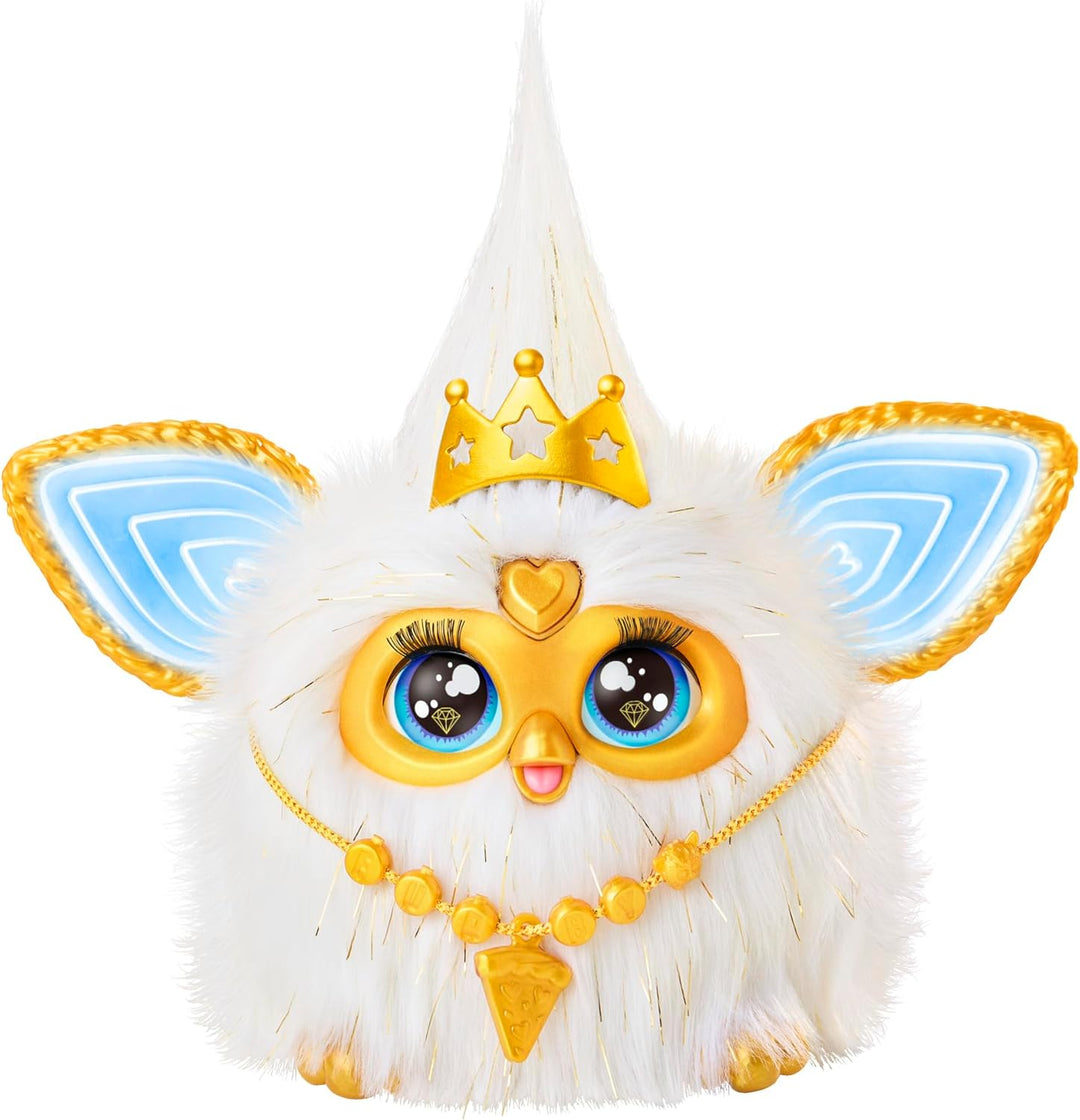 Hasbro Furby Gold Glam interaktives Plüschspielzeug