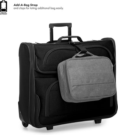 Travel Select Amsterdam Business Kleidersack mit Rollen, Schwarz, Einheitsgrösse, Amsterdam Erweiter