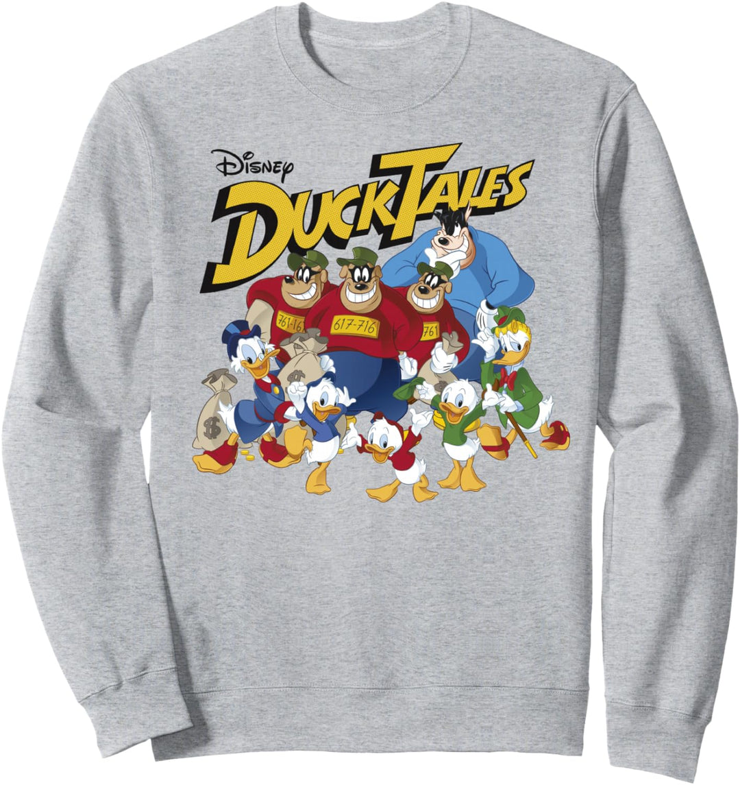 Disney DuckTales Classic Group Shot Logo Sweatshirt