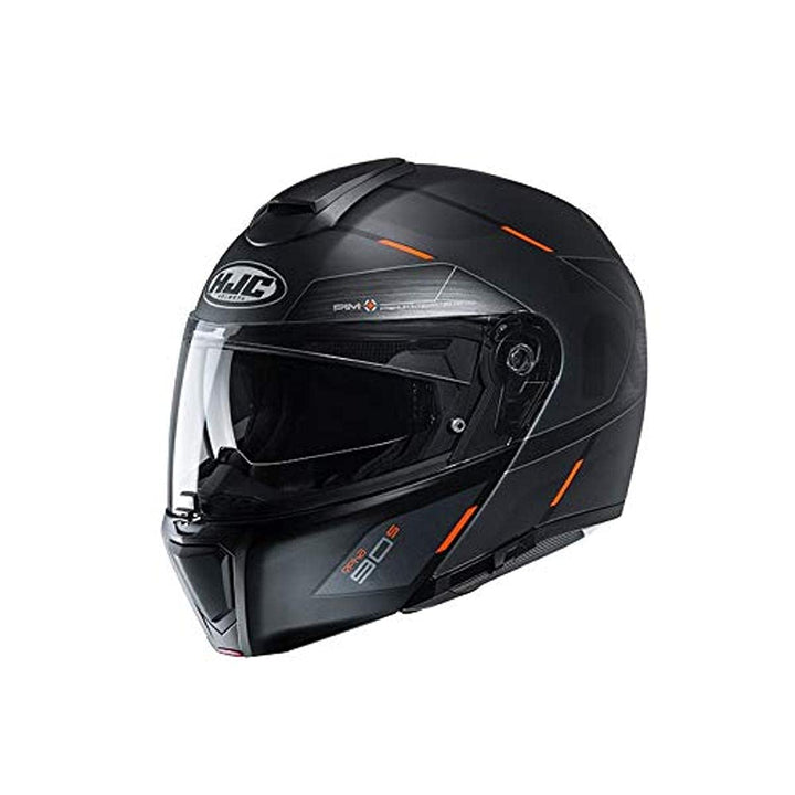 HJC Helmets Herren Nc Helmet, Schwarz/Orange, XL XL Schwarz/Orange, XL Schwarz/Orange