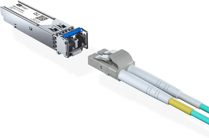 für Ubiquiti UniFi UF-SM-1G, 1000BASE-LX SFP Transceiver, 1.25G SFP zu LC Singlemode-Glasfasermodul