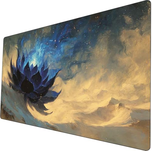 MTG Playmat 24x14 Inches Non-Slip Dragon Design Stitched Edges Smooth Surface Rubber Base TCG Game M
