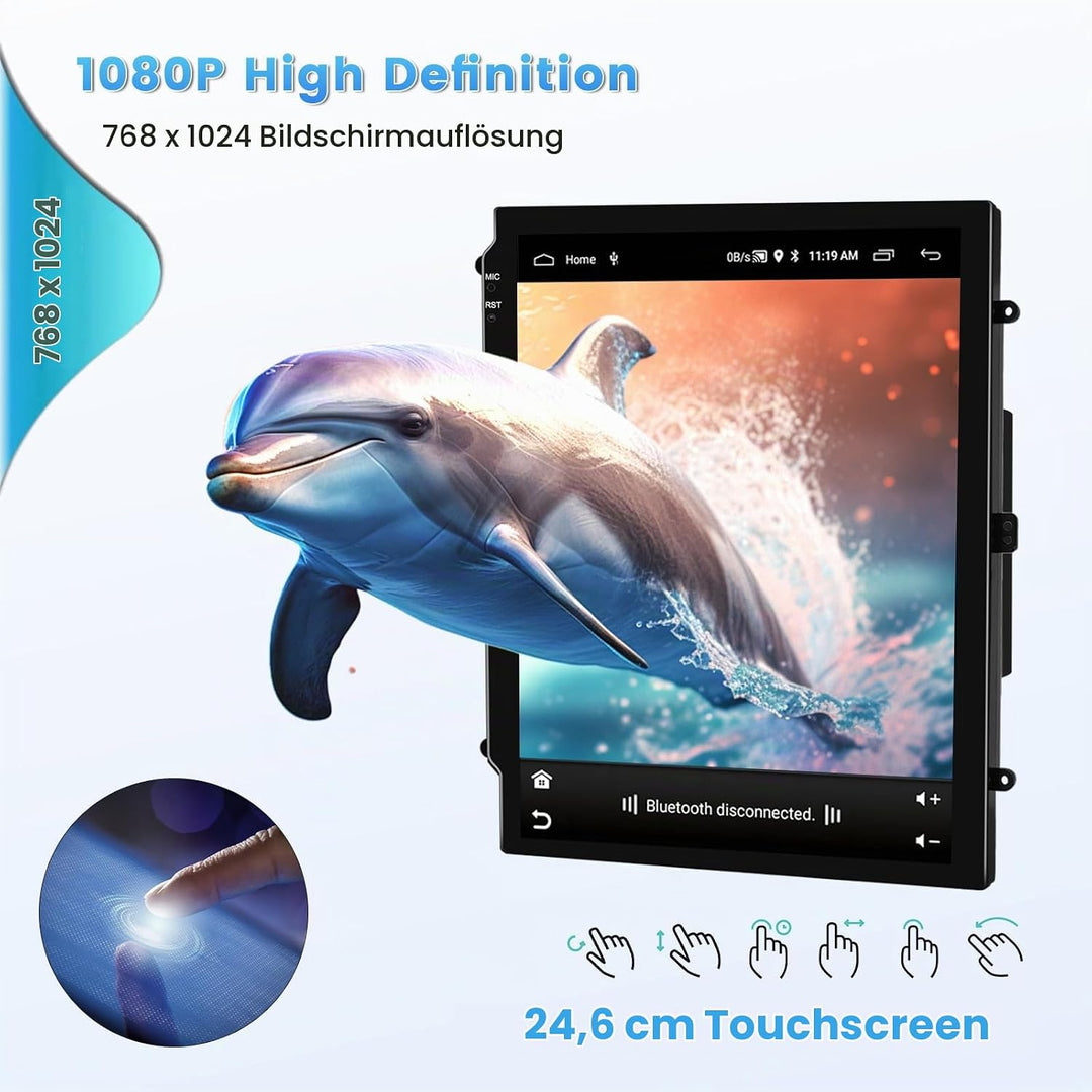 Hikity 2G 64G Autoradio Android 15 Für Opel Insignia Buick Regal 2009-2013 mit Wireless Carplay Andr
