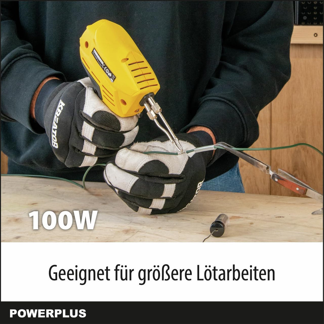 POWERPLUS POWX1386 - Pistola de soldadura 100w