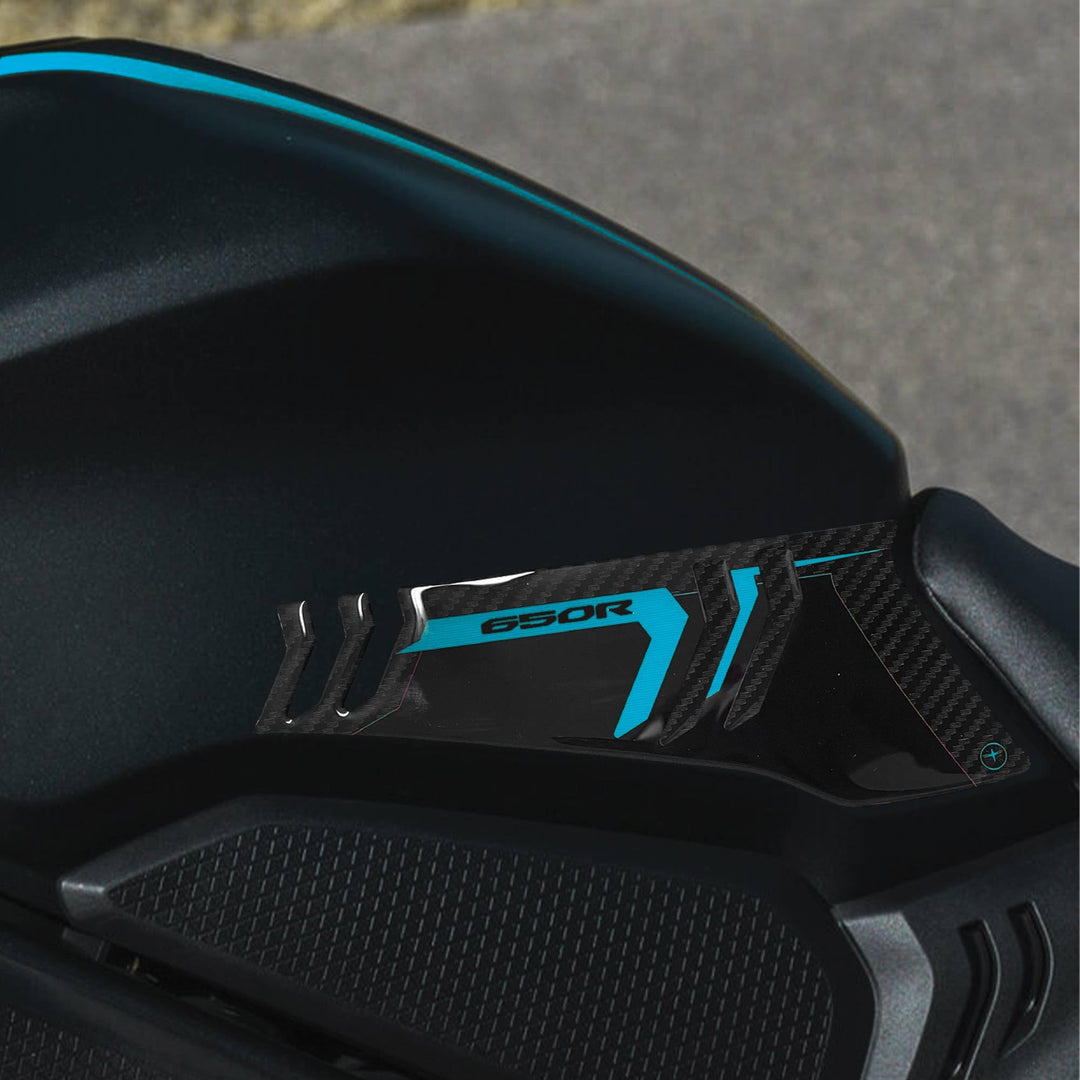 labelbike - 3D Harz Aufkleber für Motorrad-Tankseitendekorationen und -Schutz kompatibel mit Honda C