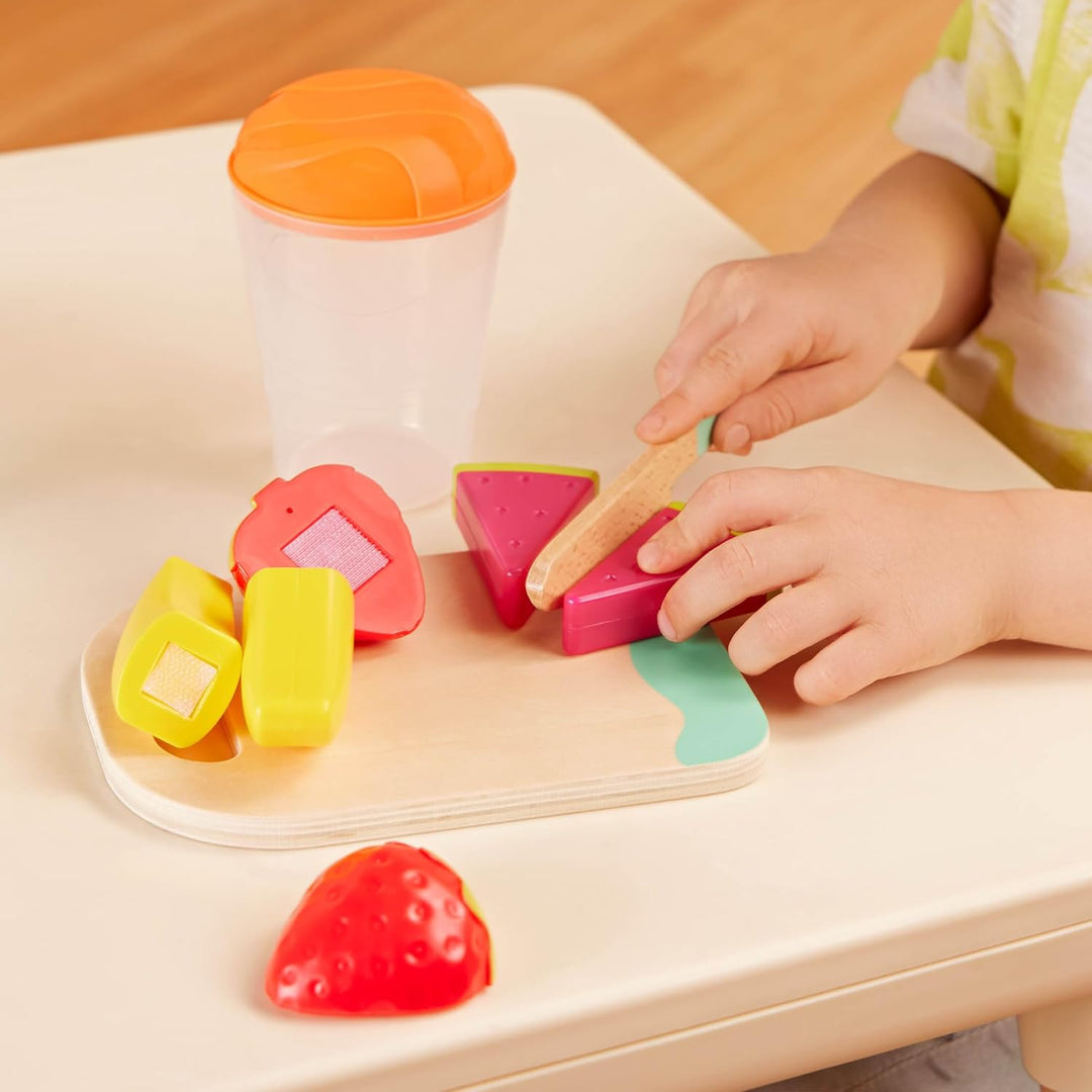 B. toys - Mini Chef - Fruchtiger Smoothie Spielset - Smoothie Spielset - Spielzeug-Mixer & Zubehör f