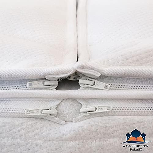 Premium Comfort Topliner/Staubschutz für Wasserbetten - Hygieneschicht zum einzippen in Premium Comf