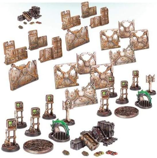 Games Workshop 9993111111111 in Necromunda Barricades and Objectives Miniatur.