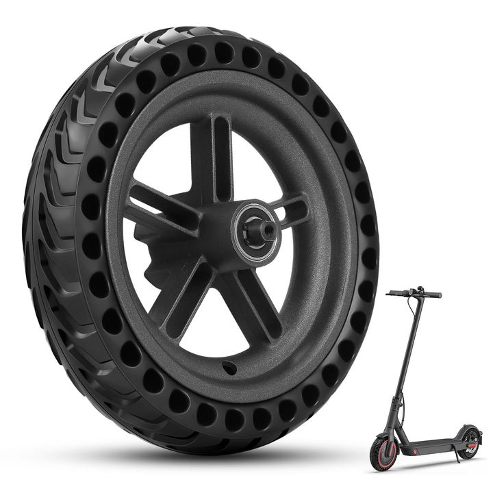 8,5 Zoll E Scooter Solid Reifen, 8,5 Zoll Vollgummireifen mit Radnabe Scooter Ersatzräder, für Xiaom