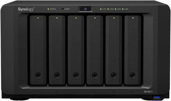 Synology DS1621+ 6-Bay 12TB Bundle mit 6X 2TB Seagate IronWolf 12TB DS1621+, 12TB DS1621+