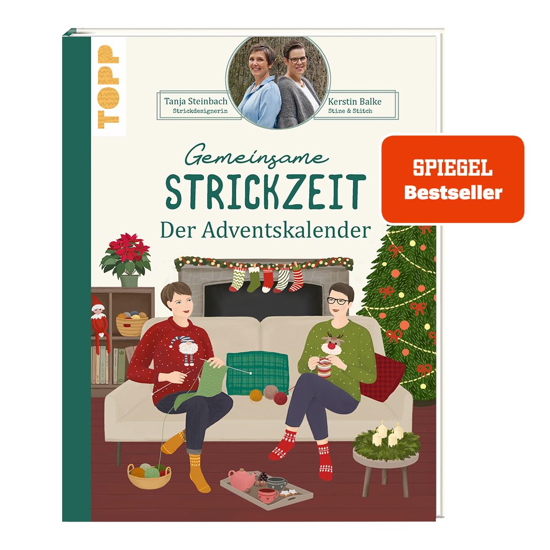 Gemeinsame Strickzeit. Der Adventskalender.: Unser Strickbuch für die Weihnachtszeit, Gebundenes Buc