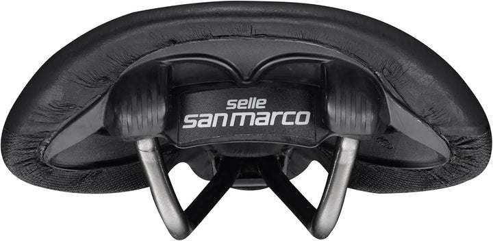 Selle San Marco Unisex – Erwachsene Allroad Open-Fit Racing Sattel, Black/Black, L
