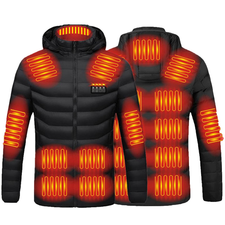 Heizjacke Herren Damen Beheizbare Jacke Beheizte Jacke Wärmende Beheizbare Weste Winter Warm Daunenj