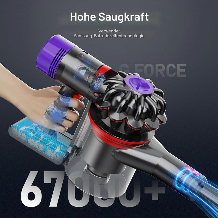 Keenstone V8 Akku 6500mAh, Ersatzakku Für Dyson SV10 V8 Absolute Animal Motorhead Fluffy Slim Fluffy