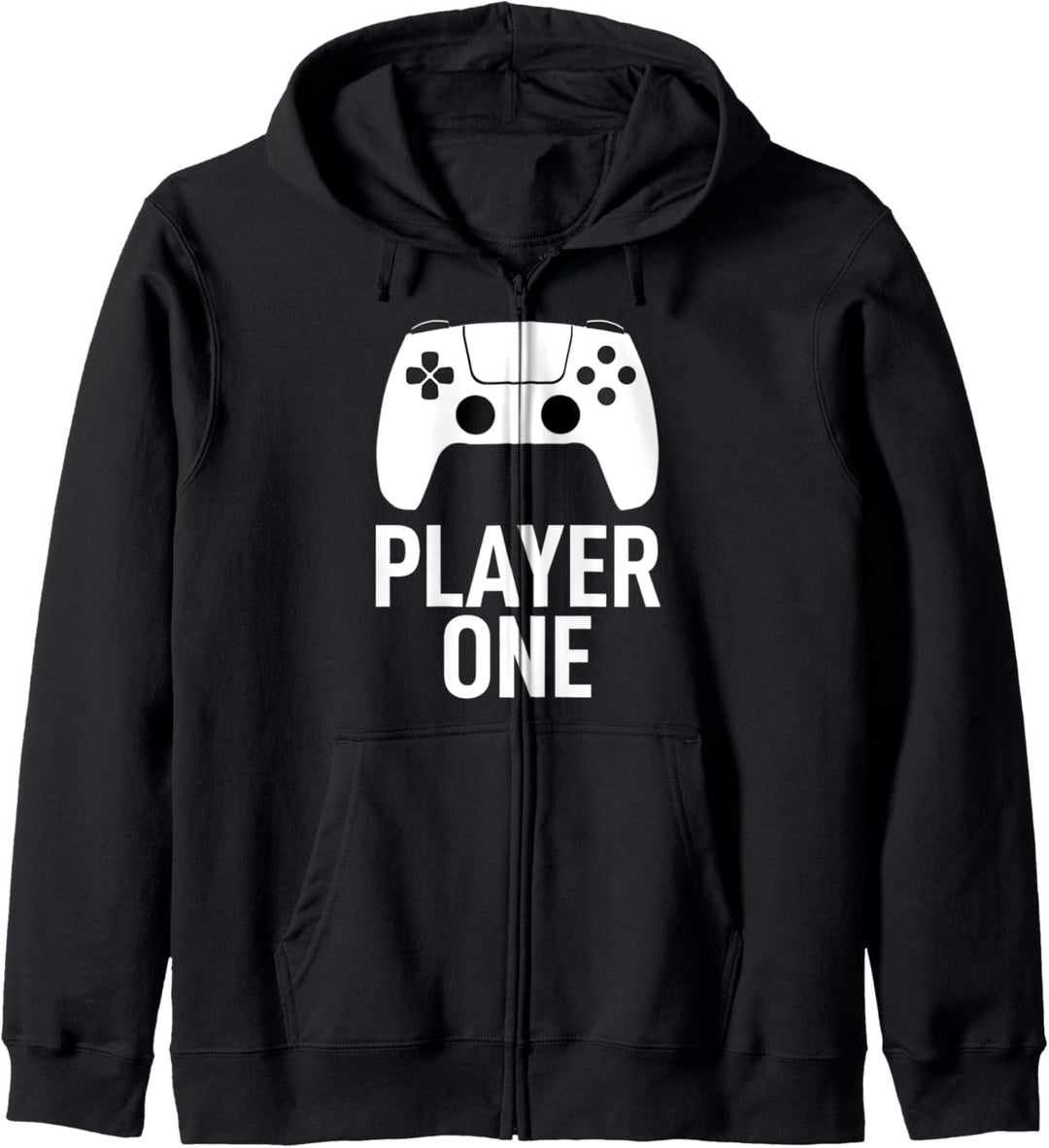 Player One Zocken Konsole Video Game Spieler Zockerin Kapuzenjacke