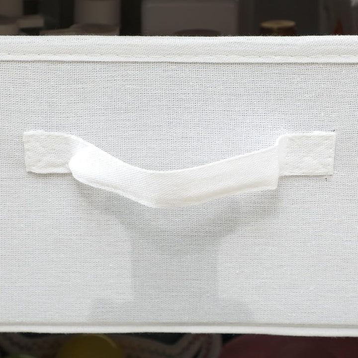 AIYAPLAY Wickeltisch mit 4 Schubladen, Wickelkommode für 0-12 Monate (max. 11kg), mit Matte, Säuglin