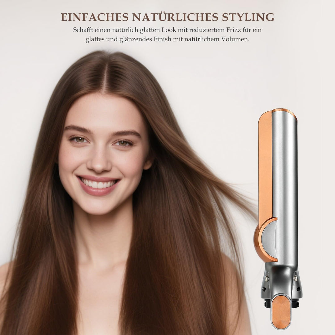 Haarglätter-Aufsatz für Dyson Airwrap, Kompatibel mit HS01/HS05/HS08, Airflow Technologie ohne Heizp