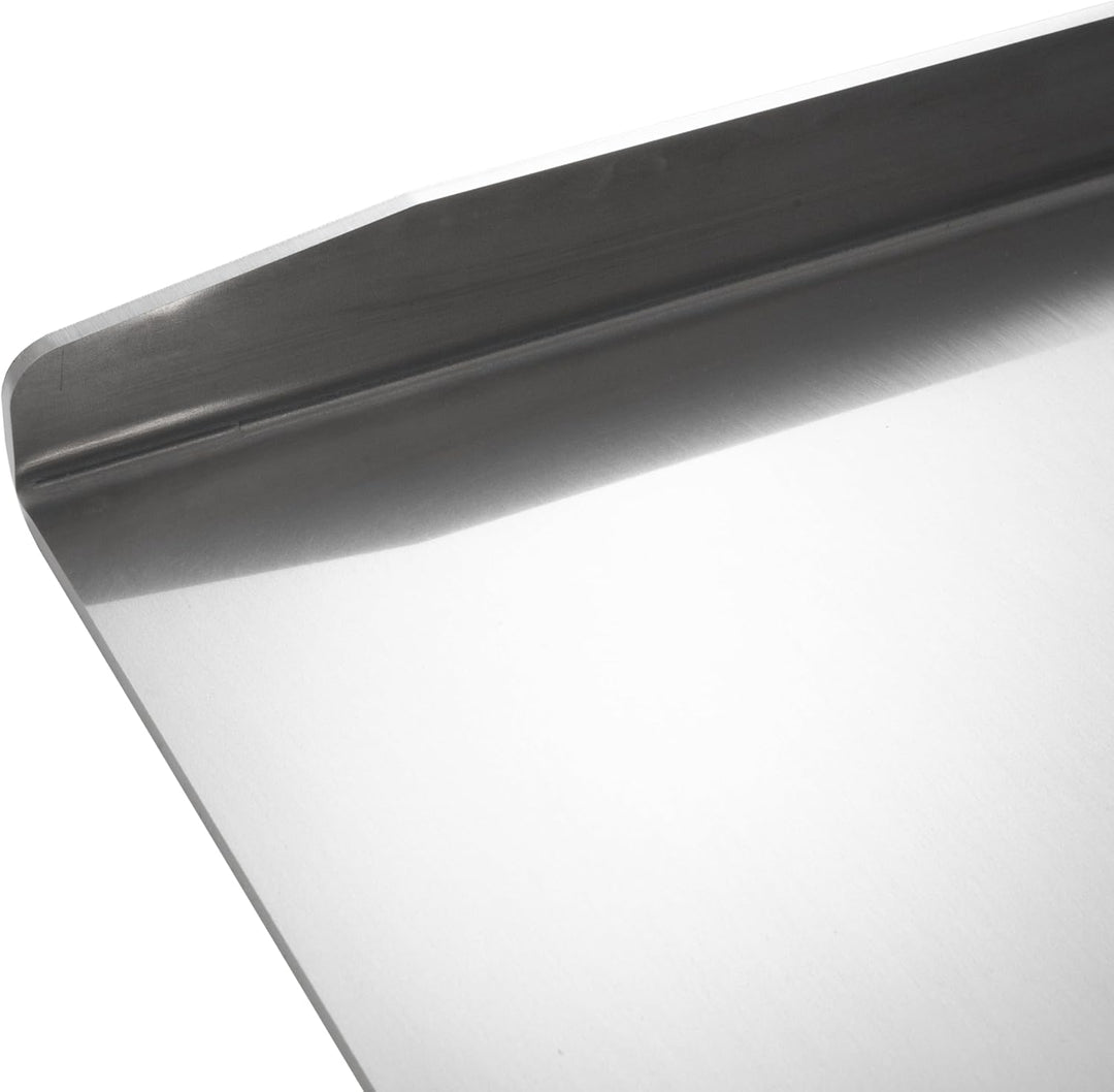 Plancha Edelstahl Grillplatte - passend für Burnhard Fred - Medium 41,5x23,5cm | 4mm Massiv, Burnhar