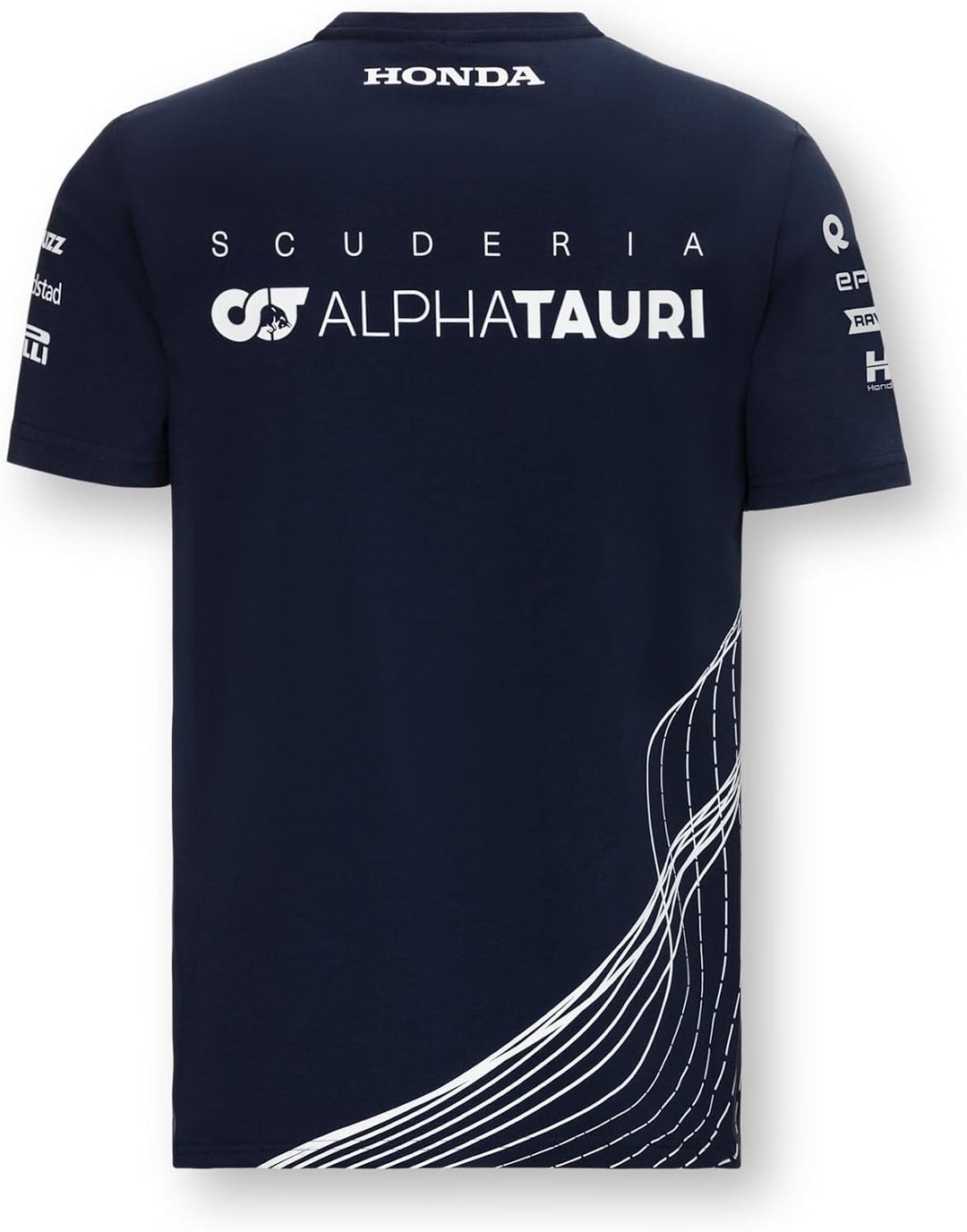 Scuderia AlphaTauri Official Teamline T-Shirt, Herren - Original Merchandise M Blau, M Blau