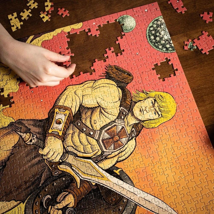 Mondo Games Masters of The Universe: He-Man 1000 Teile Premium Puzzle
