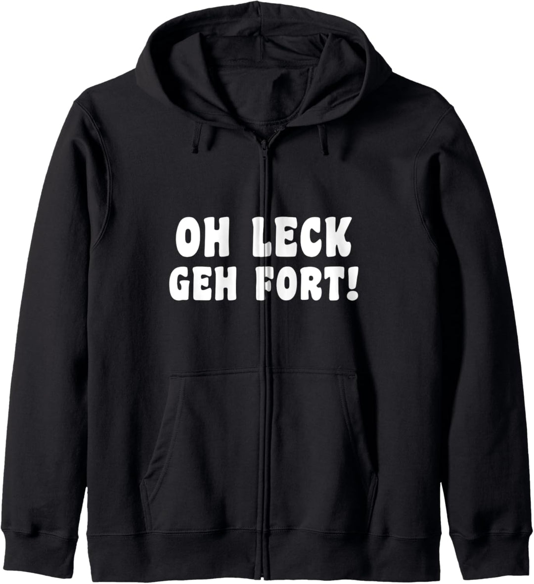 Oh Leck Geh Fort Saarland Saarländer Kapuzenjacke