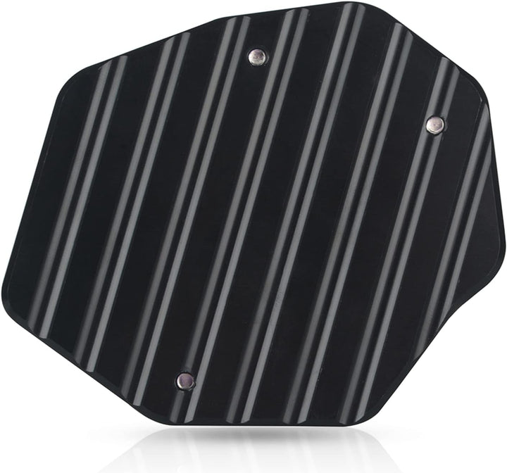 CNC Aluminium Motorrad Seitenständer Vergrössern Platte für TENERE 700 2019 2020 Schwarz+Blau Seiten