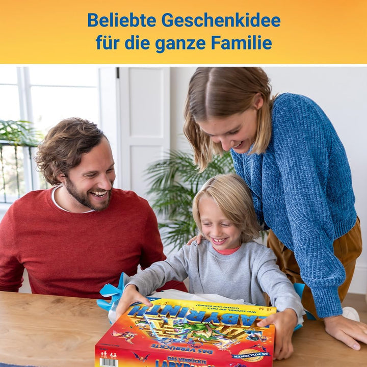 Ravensburger Familienspiel 26955 - Das verrückte Labyrinth - Gesellschaftsspiel - Spieleklassiker fü