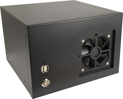 Inter-Tech Gehäuse Mini IPC S31B Industrial ITX 270x230x167mm