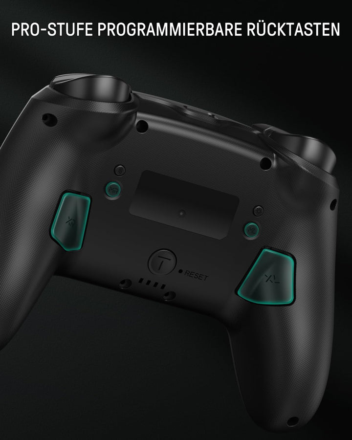 Hall Effect Switch Controller Wireless, Luminex Pro Controller mit Ladestation Kompatibel mit Switch