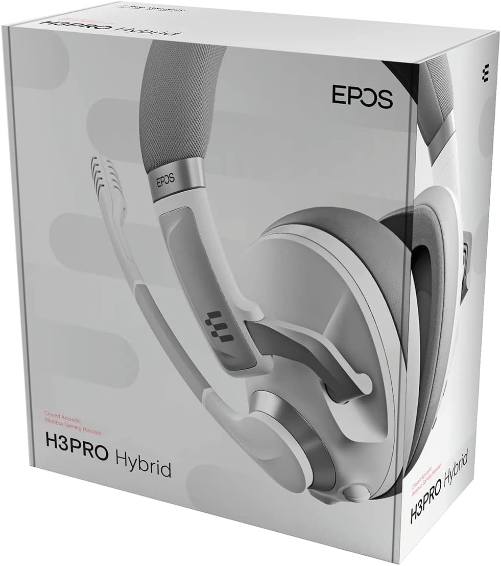 EPOS H3Pro Hybrid PC Gaming Headset mit Mikrofon - Geräuschunterdrückung - Anpassbar - Smart Button