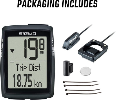 Sigma Bc 14.0 Wr Fahrradcomputer Schwarz Einheitsgrösse