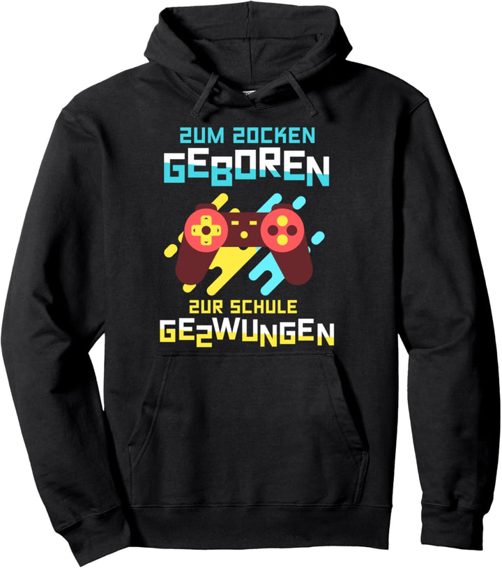 Gamer Jungen Gaming Mädchen Junge Kinder Zocken Zocker Pullover Hoodie