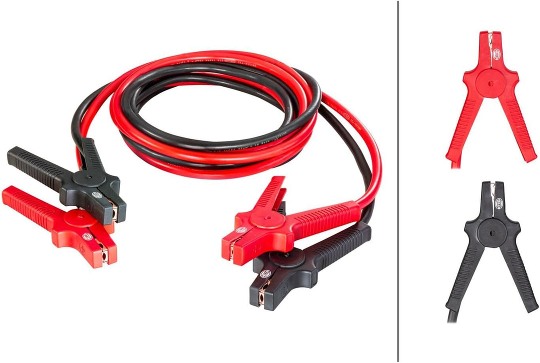 HELLA - Starthilfekabel - 12/24V - 480A - Kabel: 4.5m - ohne Überspannungsschutz - 8KS 236 690-001 L