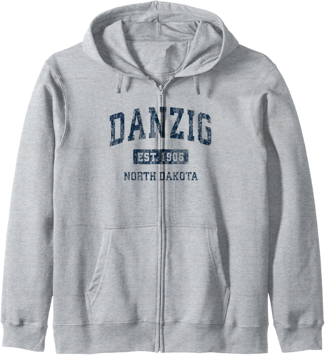 Danzig North Dakota ND Sportdesign im Vintage-Stil Kapuzenjacke