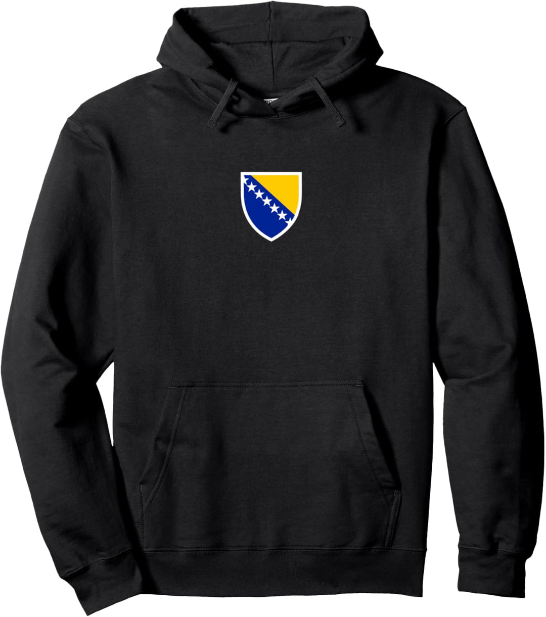 Bosnien Wappen Bosnische Flagge Stolzer Bosnier Pullover Hoodie
