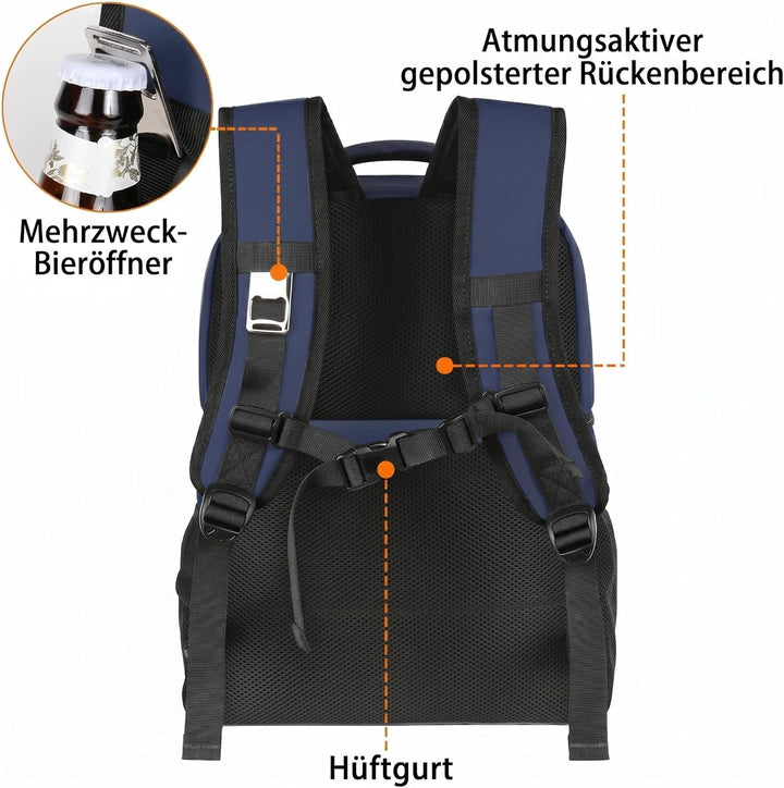 MATEIN Kühlrucksack 34L, 40 Dosen Kühlrucksack Gross, Kühltasche Rucksack | Cooler Backpack Thermo D