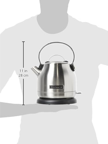 Kitchenaid 5KEK1222ESX Wasserkocher, edelstahl, Edelstahl